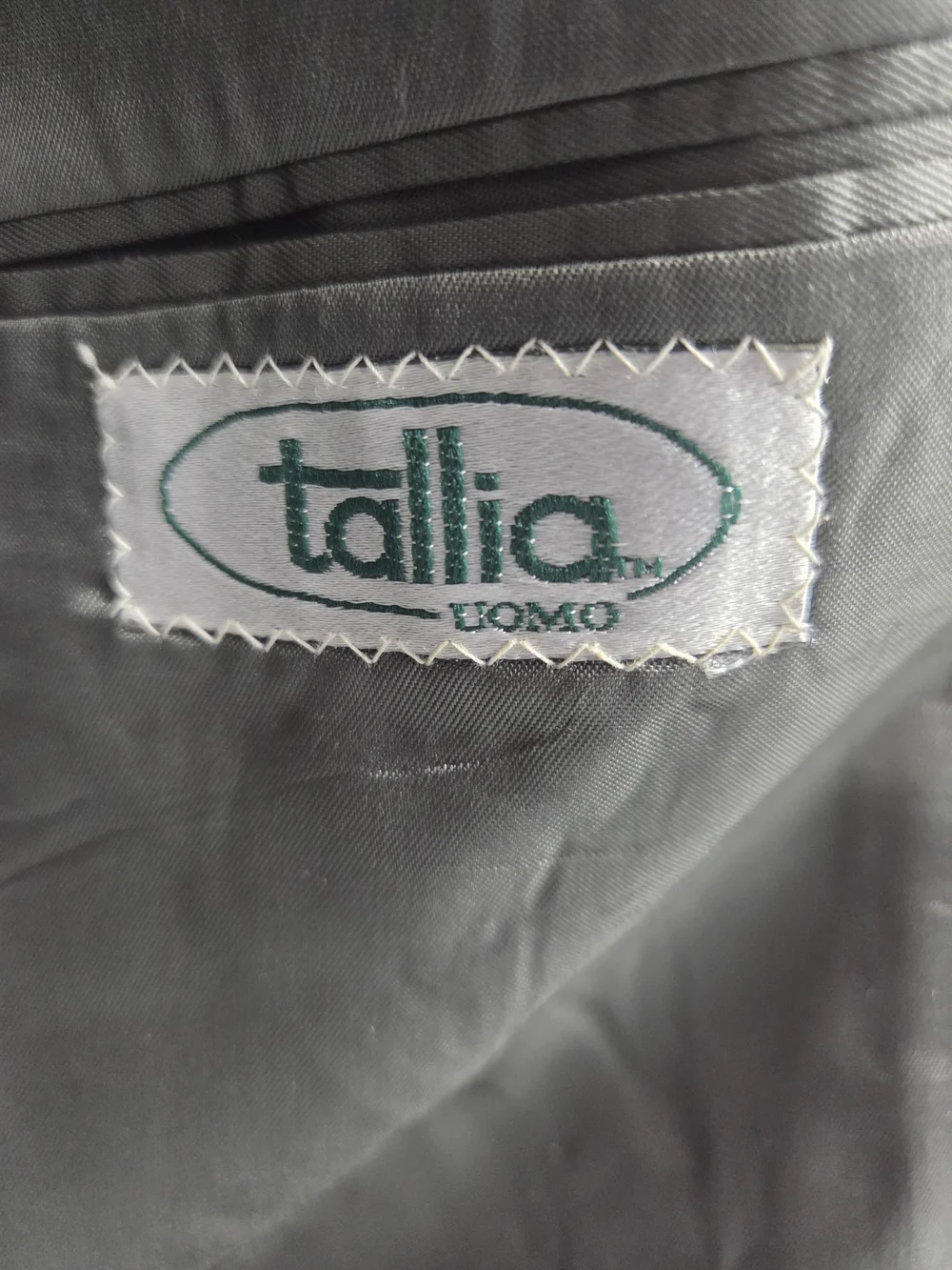 TALLIA Double-Breasted Windowpane Vintage Corporate Old-Hollywood Polish
